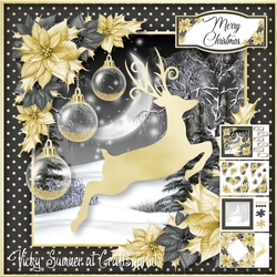 Black and Gold Silhouette 2