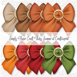 Autumn 4 Bow and Pearl