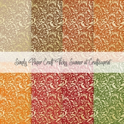 Autumn 4 Gold Flourish