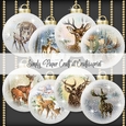 Vintage Deer Bauble