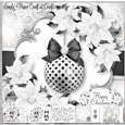 Black and White Bauble 1