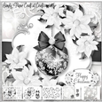 Black and White Bauble 4