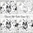 Black and White Bauble Bumper Kit 1