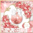 Pink and Gold Bauble 3
