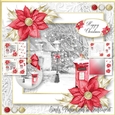Framed a Touch of Red Christmas 3