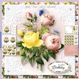 Vintage Flowers and Butterflies 3