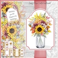 Mason Jar of Flowers 2