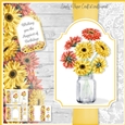Mason Jar of Flowers 3