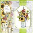 Mason Jar of Flowers 5