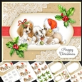 Vintage Puppy Christmas 2