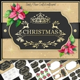 Christmas Word art 6x8 Mini Kit 3