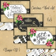 Christmas Word Art 6x8 Bumper Kit 1