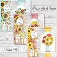 Mason Jar of Flowers Bumper Kit 1