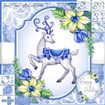 Reindeer Floral 4