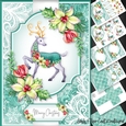 Reindeer 7x5 inch No 1