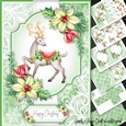 Reindeer 7x5 inch No 2
