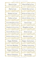 In Laws Sentiment Sheet 2
