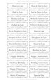 In Laws Sentiment Sheet 3