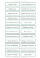 In Laws Sentiment Sheet 6
