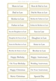 In Laws Sentiment Sheet 9