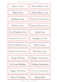 In Laws Sentiment Sheet 13
