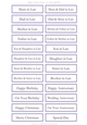 In Laws Sentiment Sheet 15