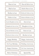 In Laws Sentiment Sheet 17