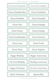 Great Relatives Sentiment Sheet 6