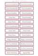 Great Relatives Sentiment Sheet 8