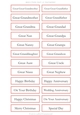 Great Relatives Sentiment Sheet 13