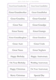 Great Relatives Sentiment Sheet 20