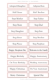 Adopted Step Family Sentiment Sheets 13