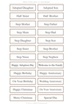 Adopted Step Family Sentiment Sheets 17