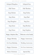 Adopted Step Family Sentiment Sheets 19