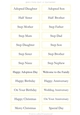 Adopted Step Family Sentiment Sheets 21