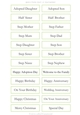 Adopted Step Family Sentiment Sheets 22