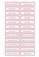 Adopted Step Family Sentiment Sheets 24