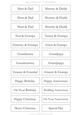 Alternative Older Relatives Sentiment Sheet 5