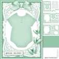 Mint Baby Vest