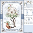 Winter Bird House 7x5 Mini Kit 1