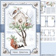 Winter Bird House 7x5 Mini Kit 2