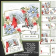 A Winter Story Red Cardinal Open Book Mini Kit