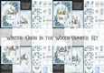 Winter Cabin in the Woods Bumper Kit