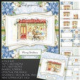 Vintage Christmas Shop Open Book 2