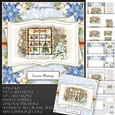Vintage Christmas Shop Open Book 4