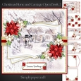 Christmas Horse and Carriage Open Book 3