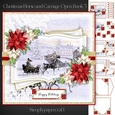 Christmas Horse and Carriage Open Book 5