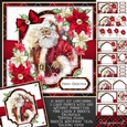 Tartan Christmas Santa Mini Kit 2