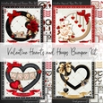 Valentine Hearts and Hoops Bumper Kit