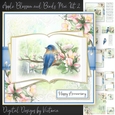 Apple Blossom and Birds Mini Kit 2